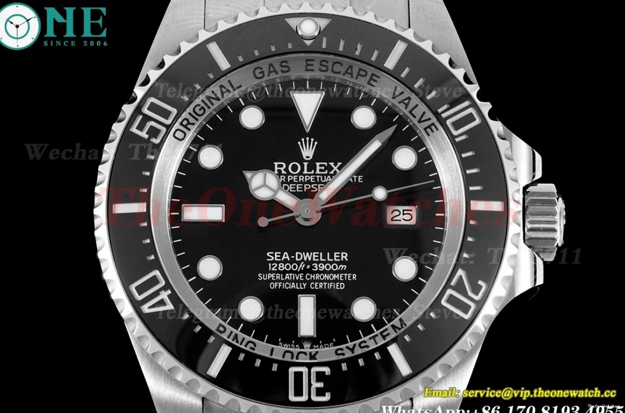 dweller APF SS 126660 VR3235 Black DeepSea 44mm Dot SS 0407